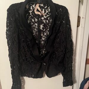 Bailey 44 Black Lace Women's Blazer